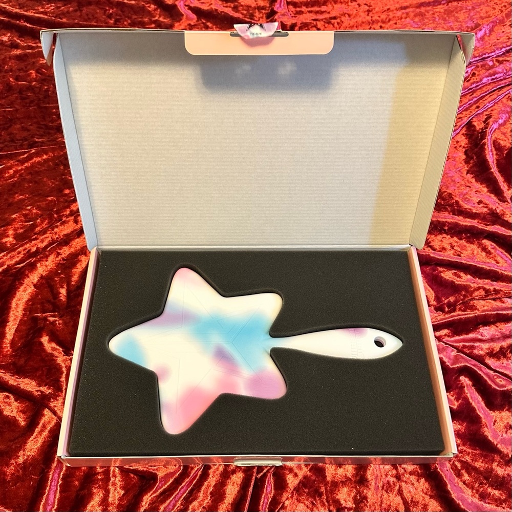 Jeffree Star Mirror NEW Tie-Dye “snow cone” LIMITED EDITION Collectible - Picture 8 of 8